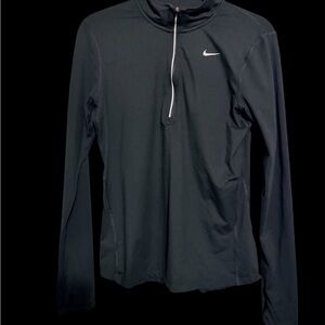 Nike Black Quarter-Zip Performance Shirt